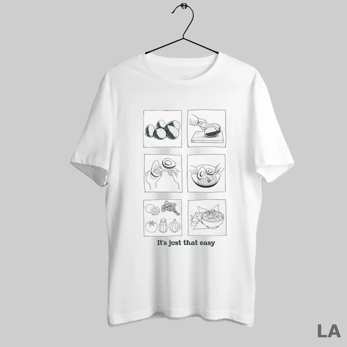 Original Guacamole Its Just That Easy T Shirt