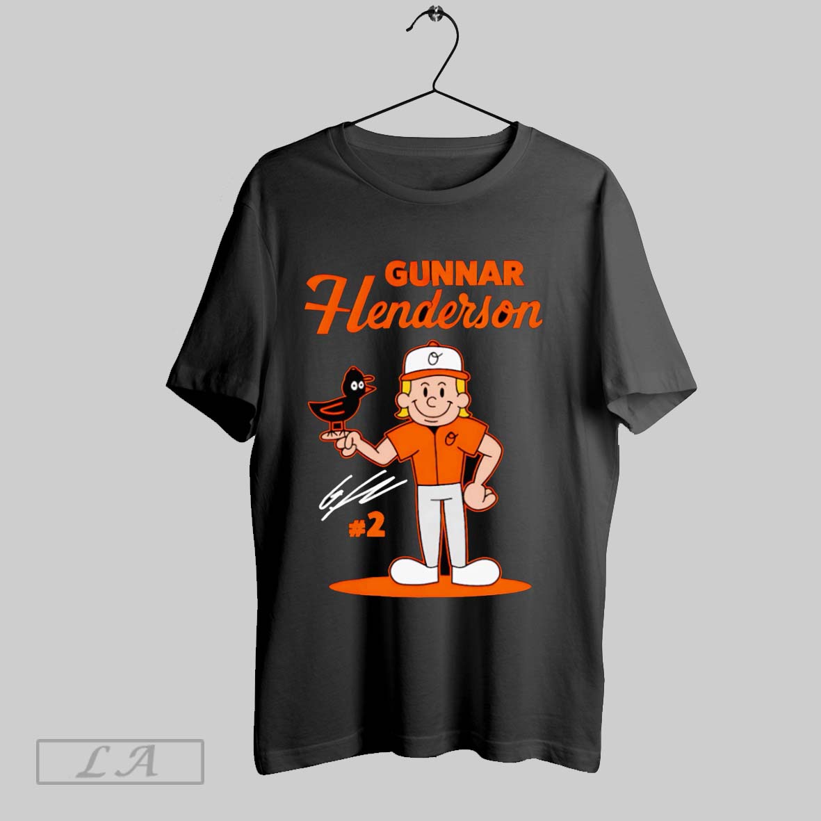 Original Gunnar Henderson Summer Cartoon Shirt