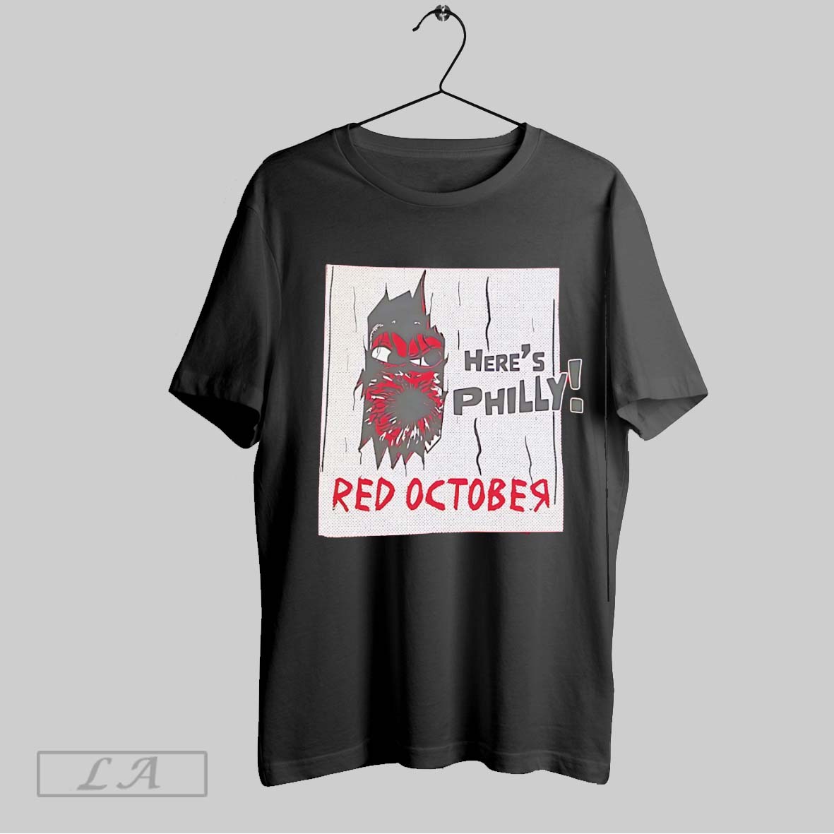 Original Heres Philly Red October Shirt