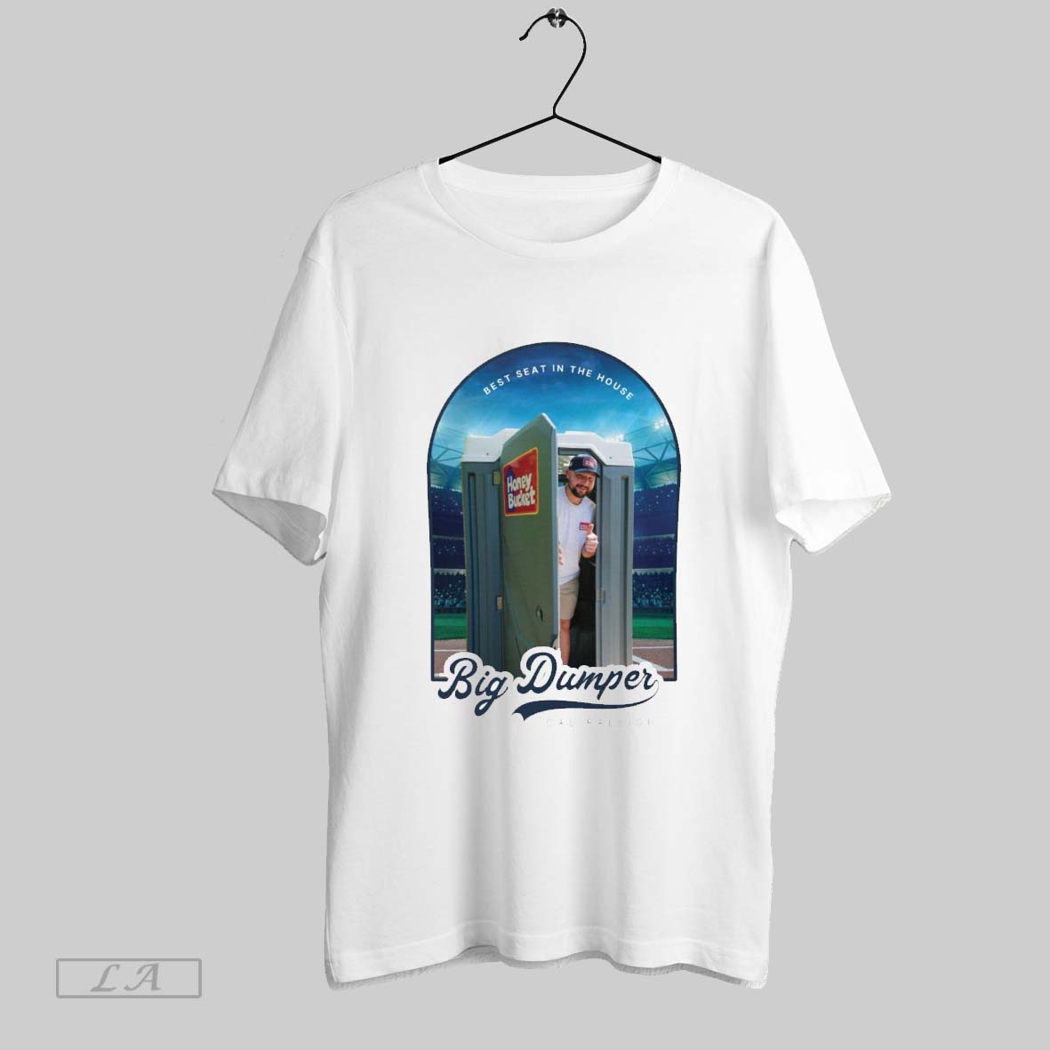 Original Honey Bucket X Big Dumper Best Seat In The House Cal Raleigh Seattle Mariners Mlb Shirt