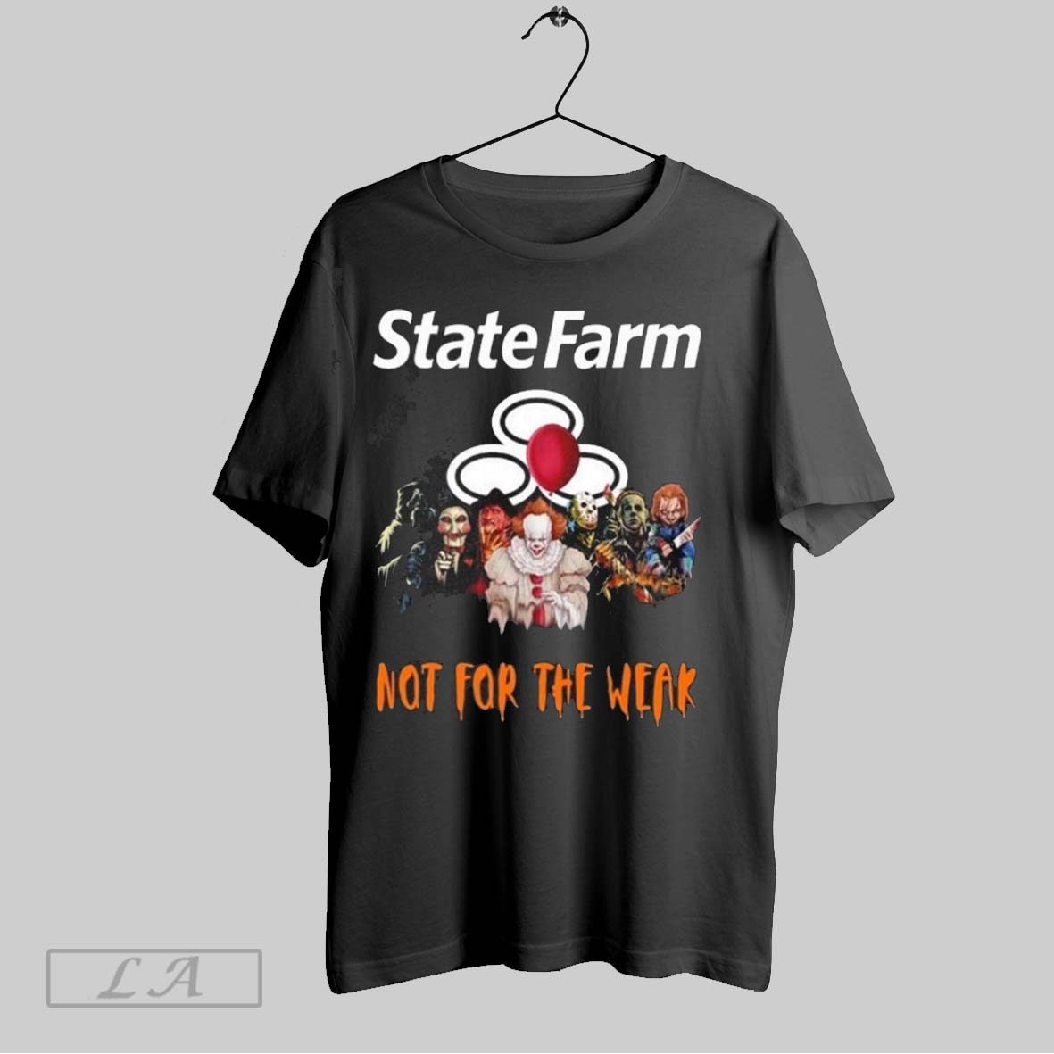 Original Horror Characters X State Farm Not For The Weak Halloween 2025 Shirt