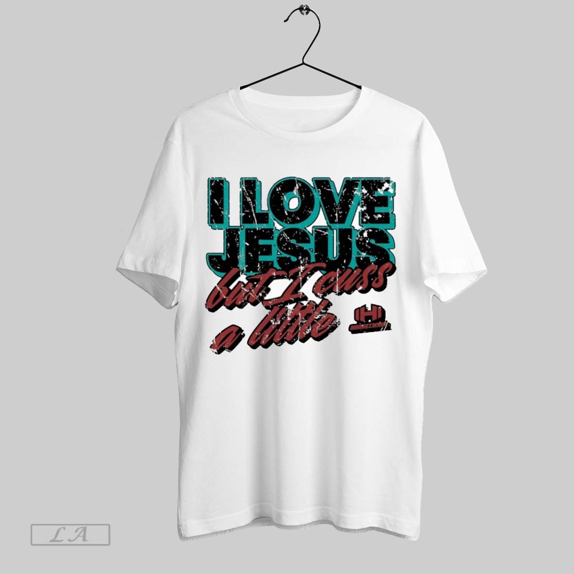 Original I Love Jesus But I Cuss A Little Hodgetwins Shirt