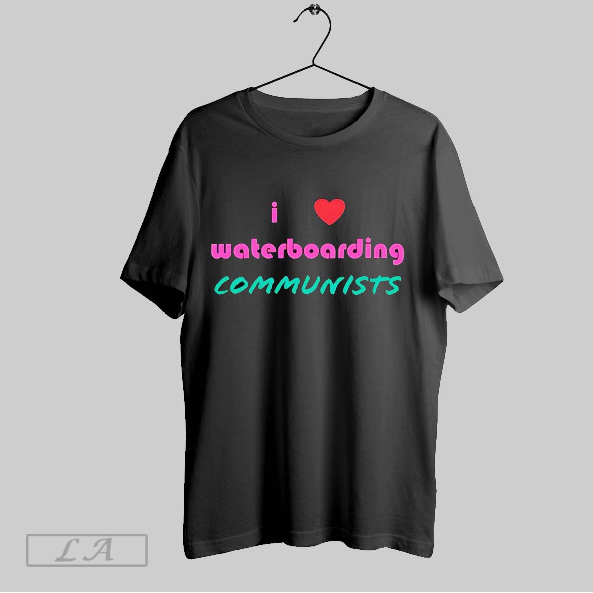 Original I Love Waterboarding Communists Shirt
