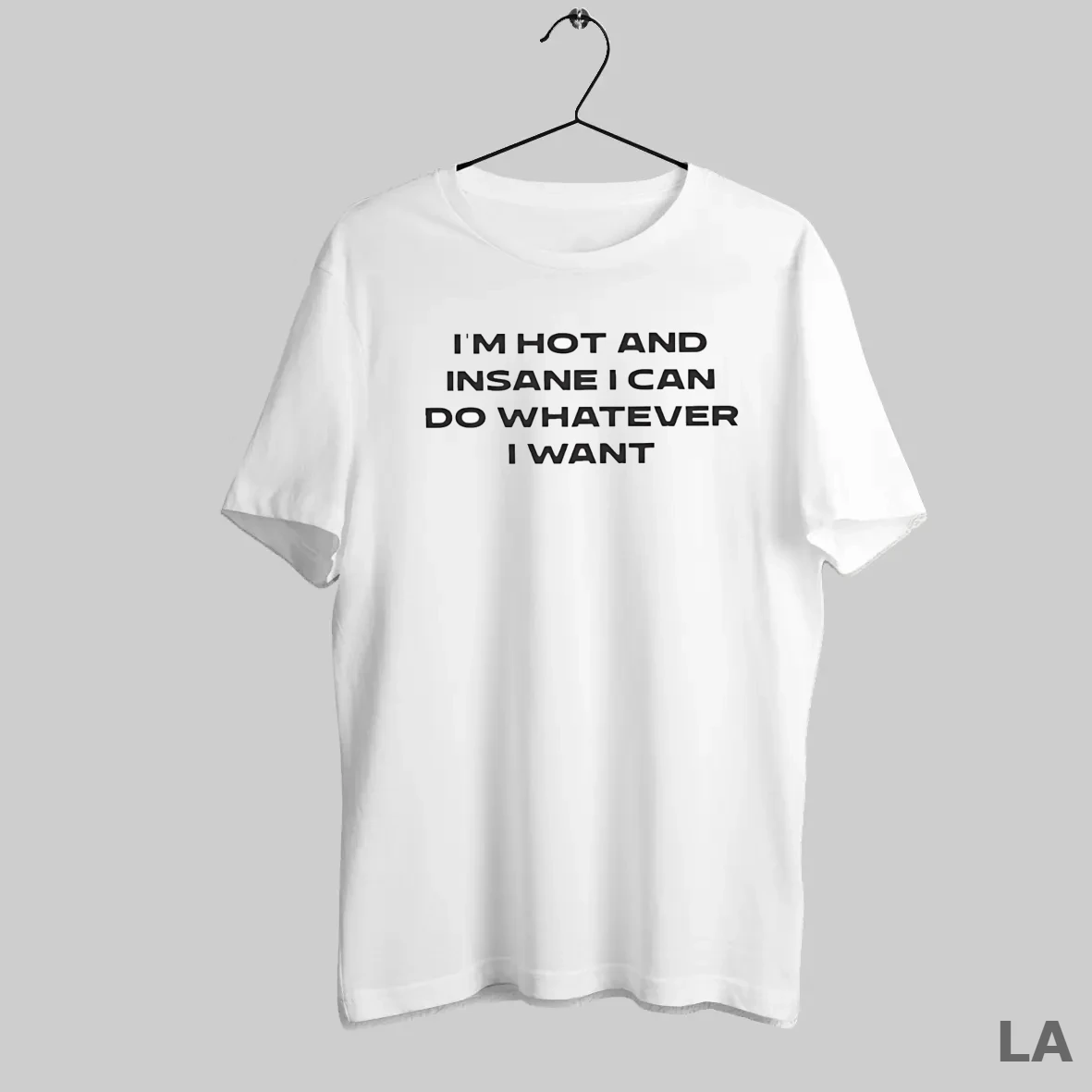 Original Im Hot And Insane I Can Do Whatever I Want T Shirt