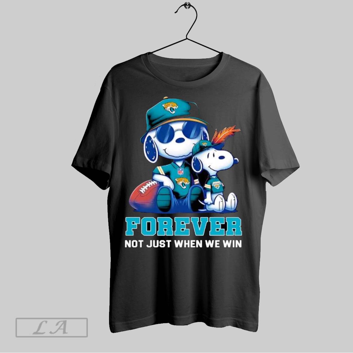 Original Jacksonville Jaguars Peanuts Snoopy Forever Shirt