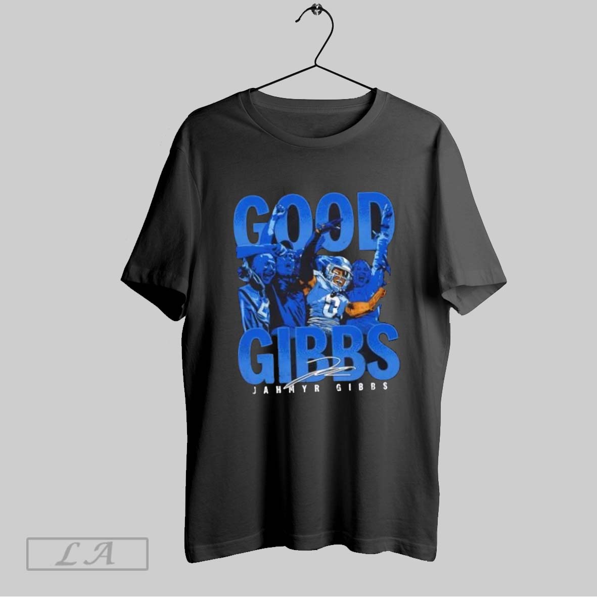 Original Jahmyr Gibbs Detroit Lions Crowd Celebration Signature Shirt