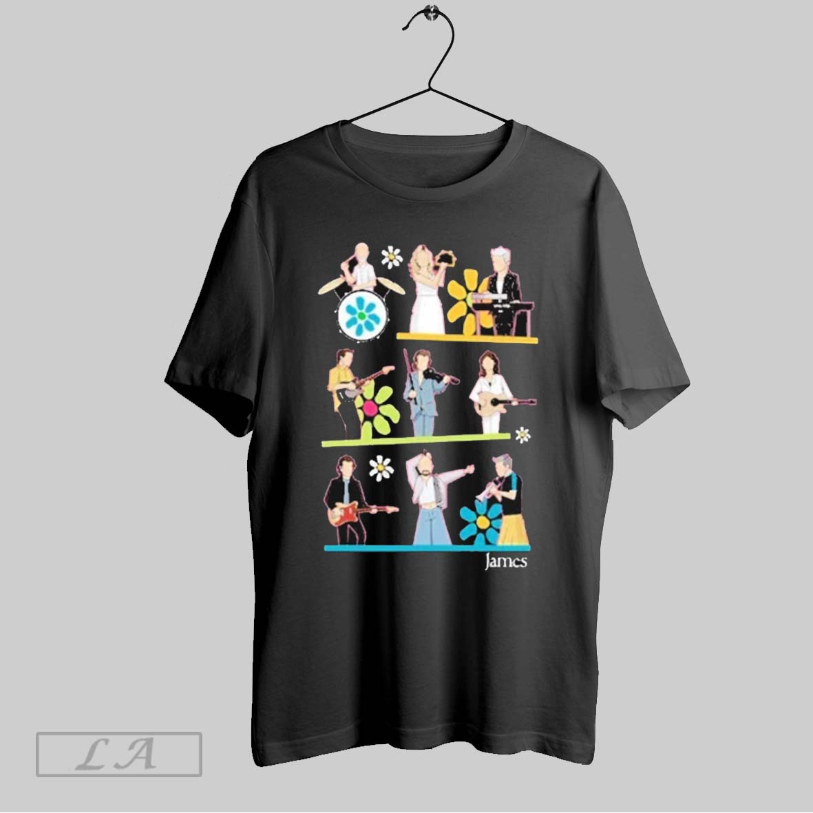 Original James Cartoon Tour 2025 Shirt