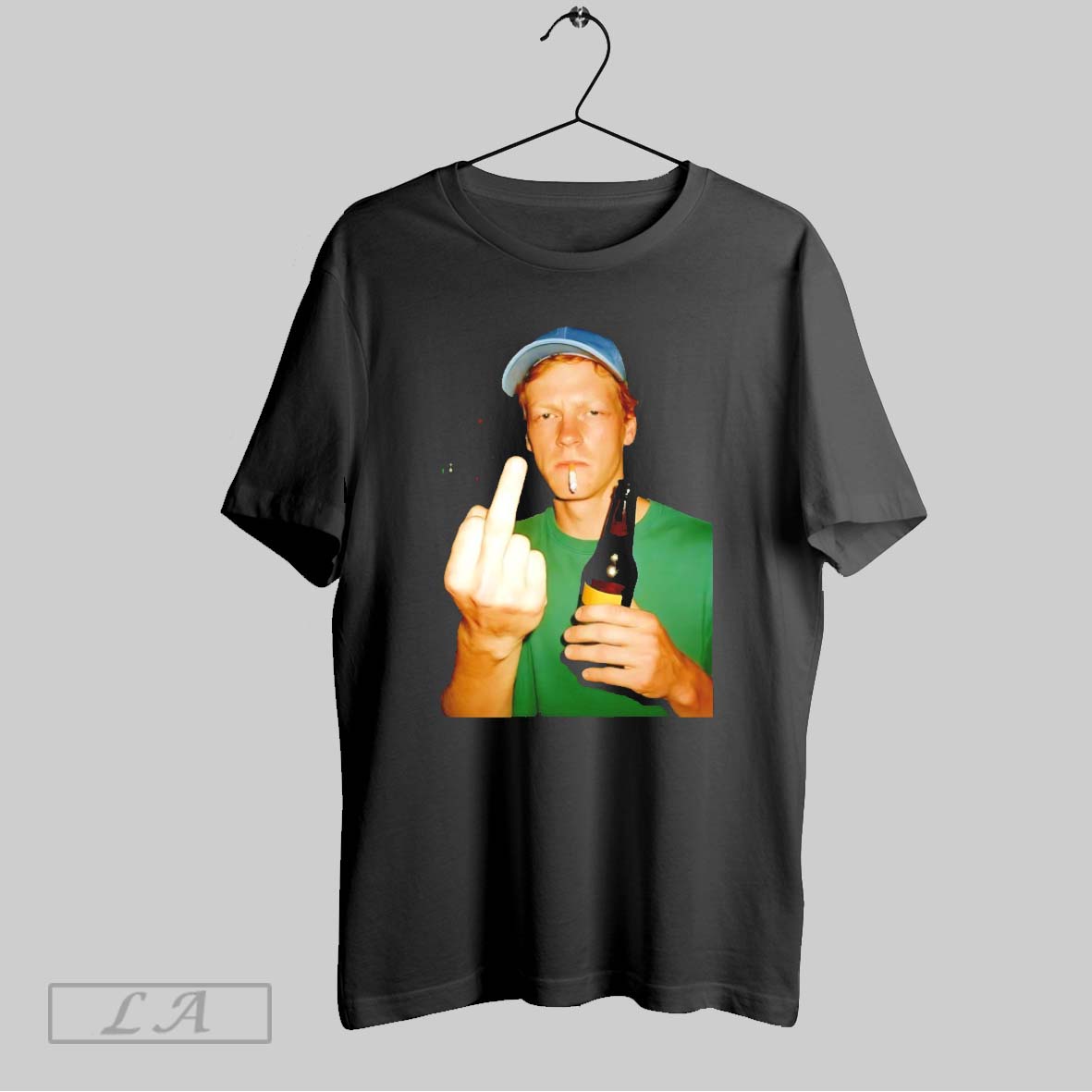 Original Jannik Sinner After Hours Tobacco Is Beer And Middle Finger Shirt