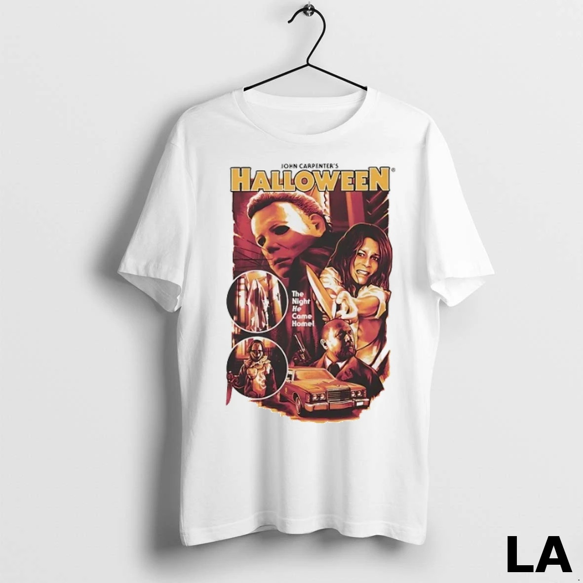 Original John Carpenters Horror Character Halloween The Night He Came Home Shirt
