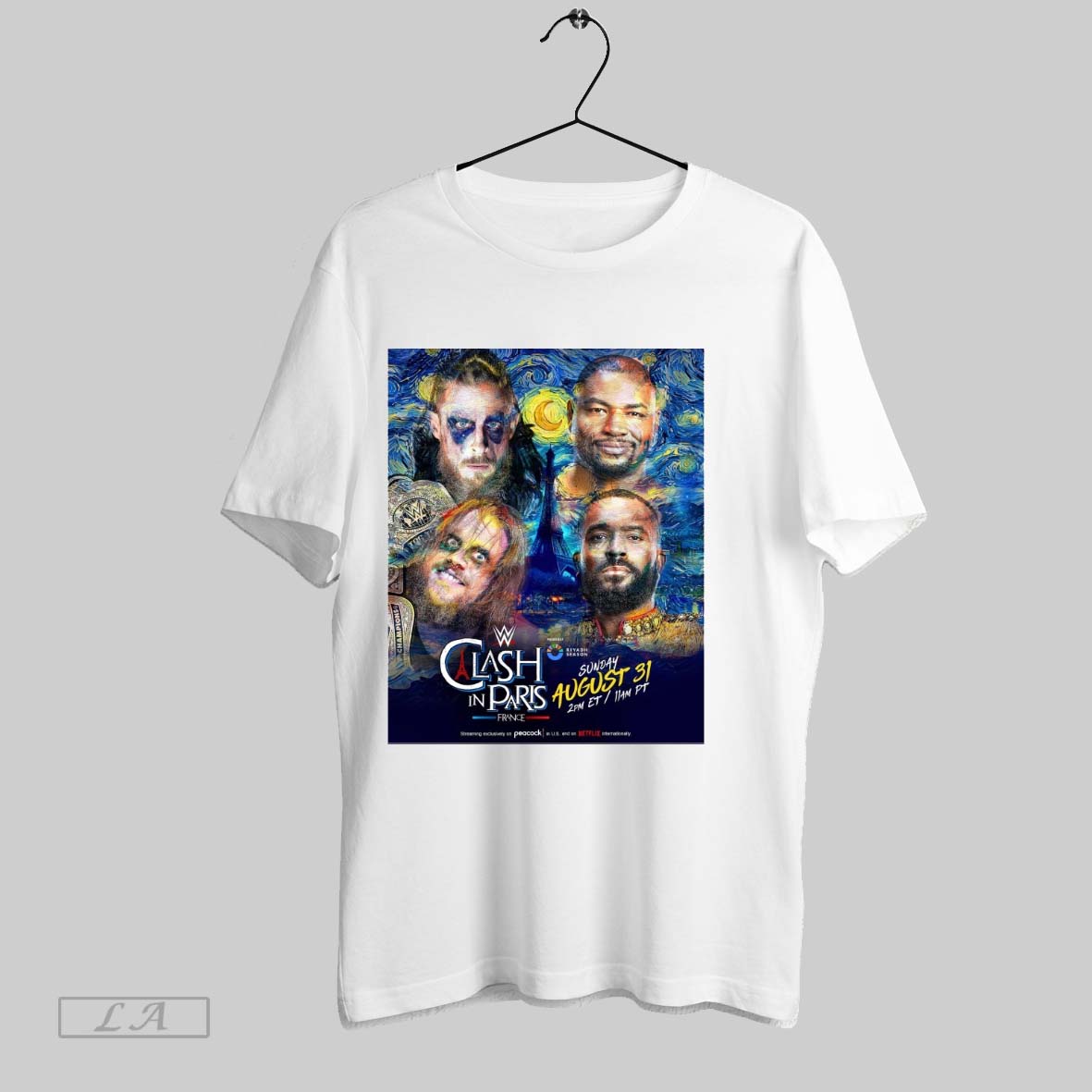 Original John Cena Wwe Clash In Paris August 31 2025 At The Paris La Defense Arena In Paris France Poster Shirt