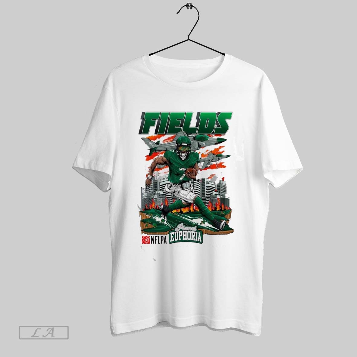 Original Justin Fields New York Jets Nflpa 2025 Shirt