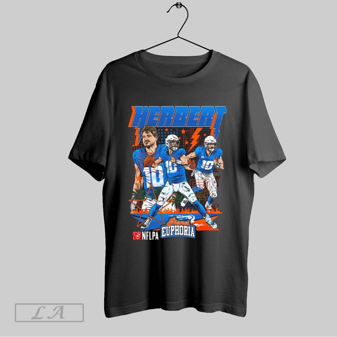Original Justin Herbert Los Angeles Chargers Nflpa 2025 Shirt