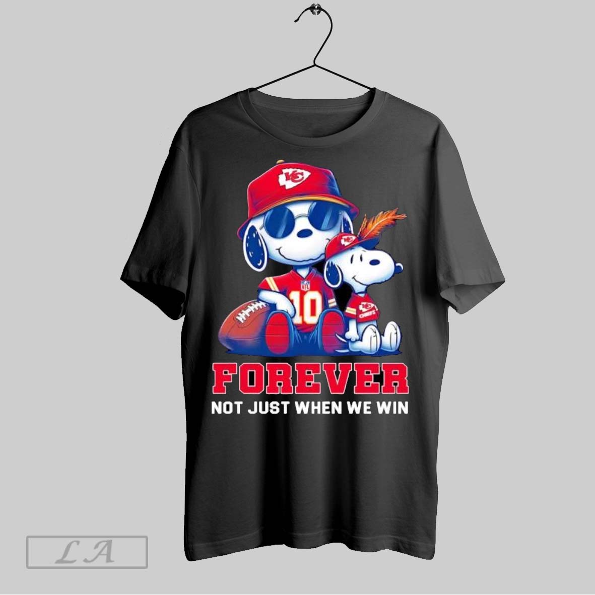 Original Kansas City Chiefs Peanuts Snoopy Forever Shirt