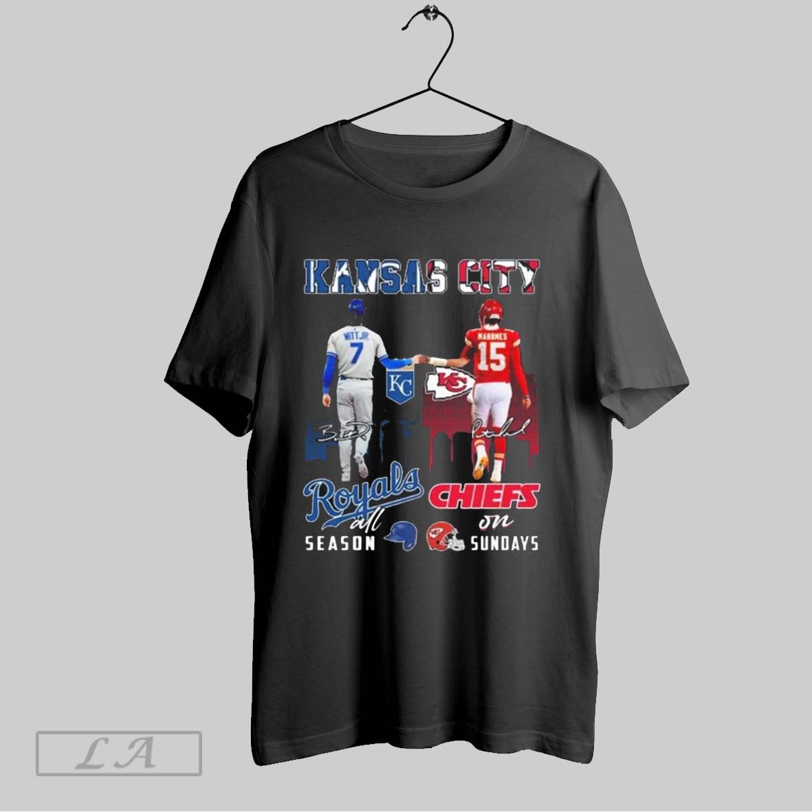 Original Kansas City Chiefs Witt Jr All Season And Kansas City Chiefs Patrick Mahomes On Sundays Signatures Shirt