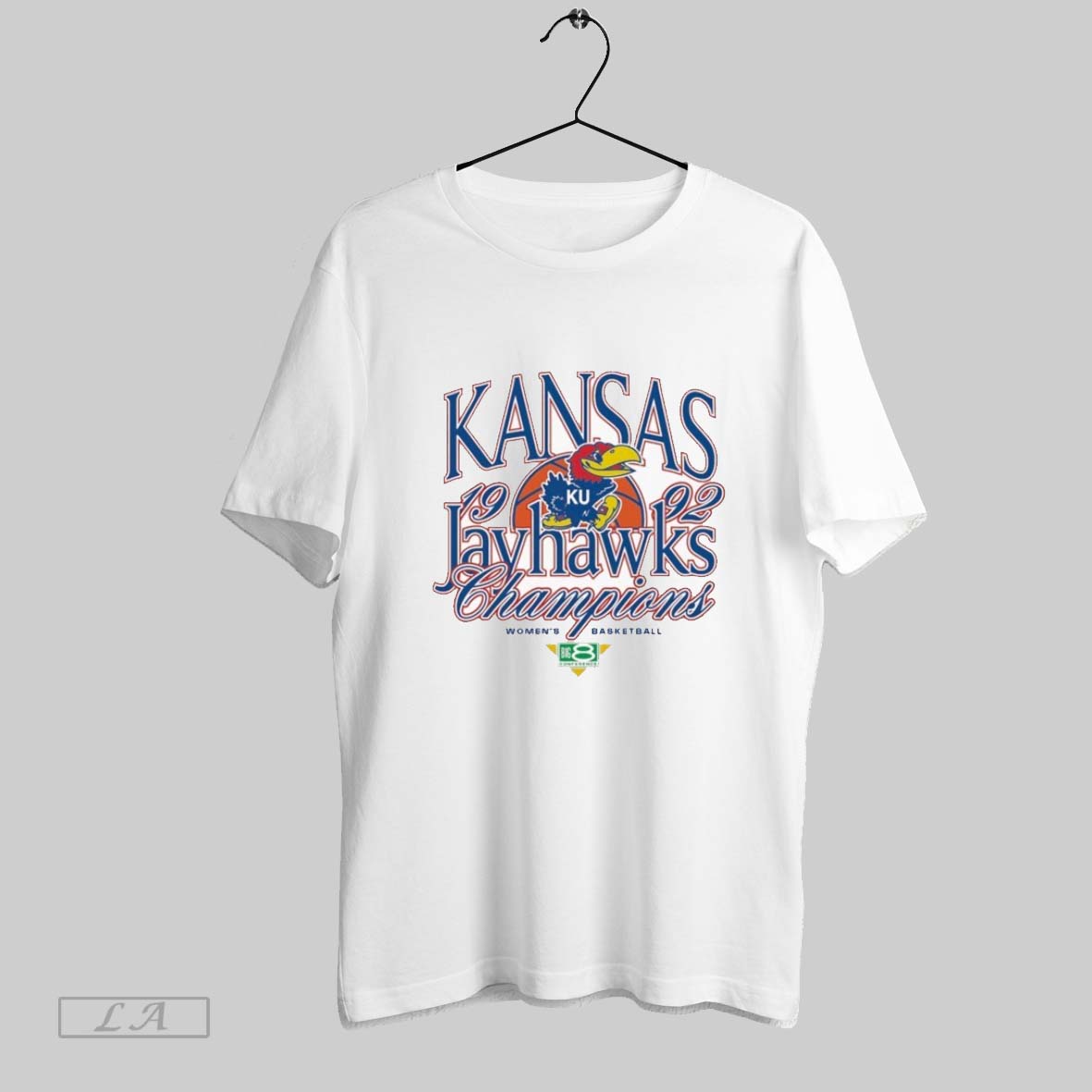 Original Kansas Jayhawks Womens Basketball 1992 Big 8 Champs Shirt