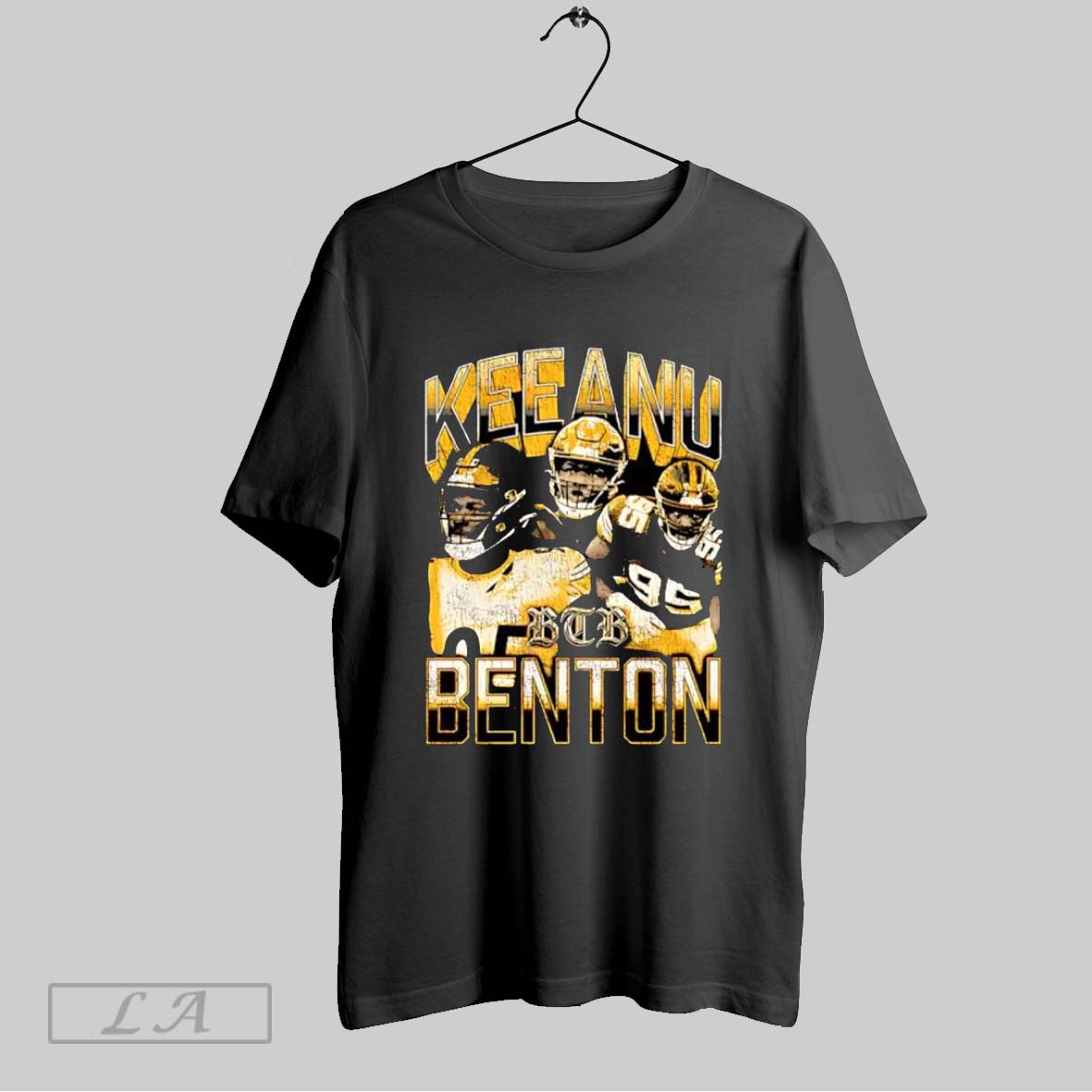 Original Keanu Btb Benton Pittsburgh Steelers Football Player Shirt