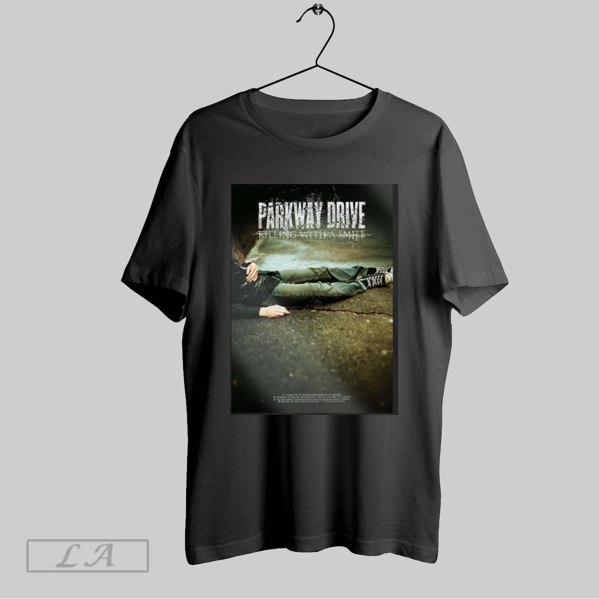 Original Killing With A Smile 2025 Tour Parkway Drive Shirt
