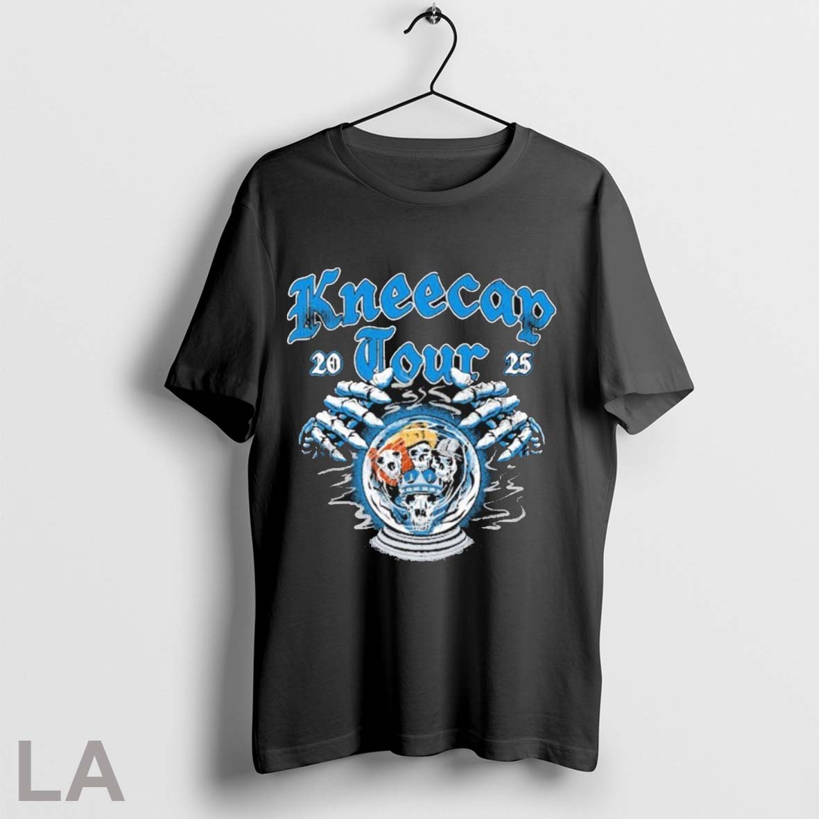 Original Kneecap Tour 2025 Globe Hands Shirt