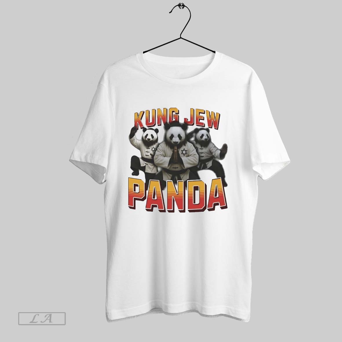 Original Kung Jew Panda 90s Bootleg Graphic Shirt