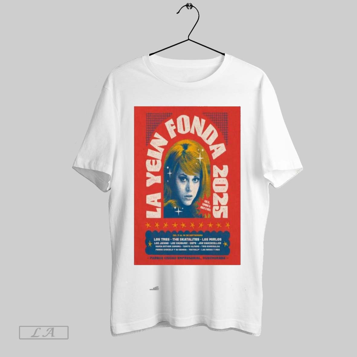 Original La Yein Fonda Huechuraba Concert September 17 20 2025 Shirt