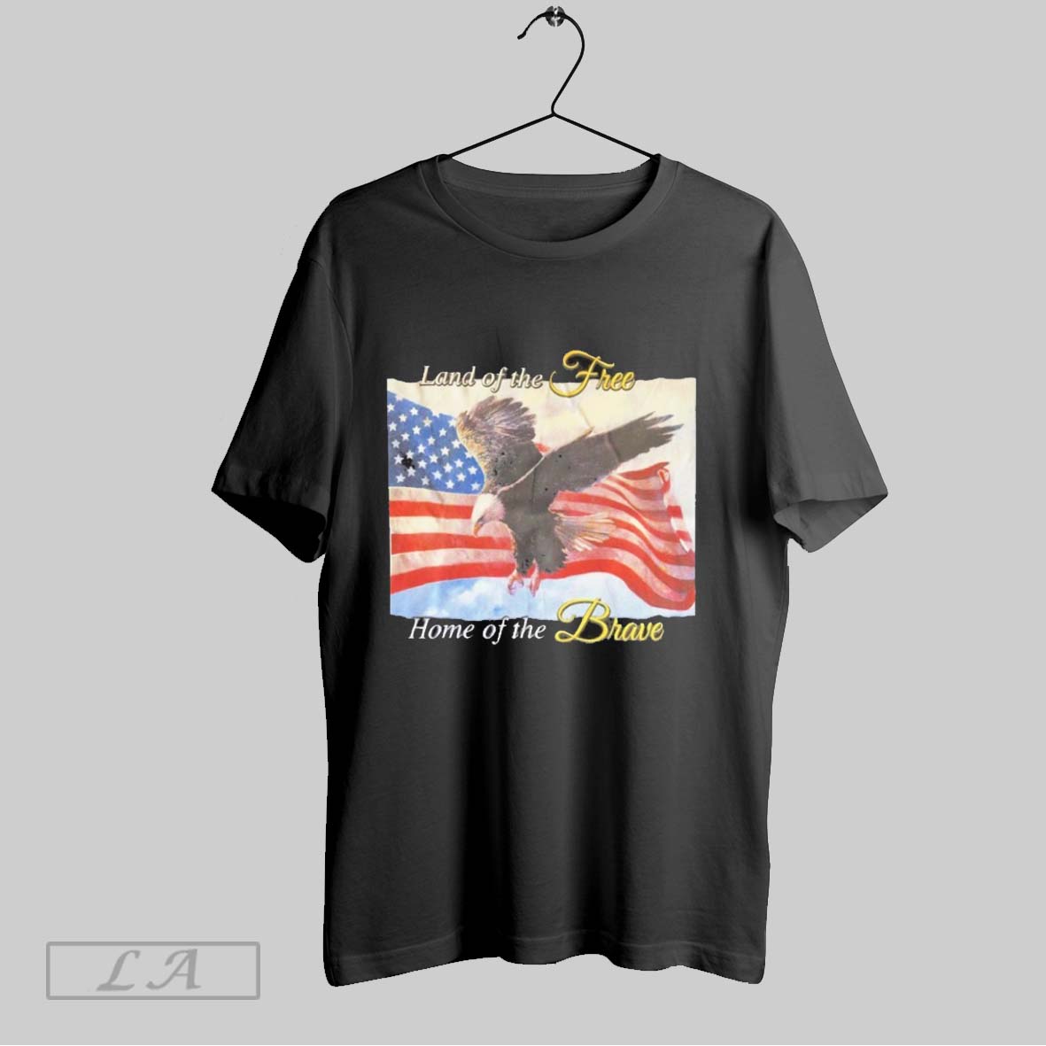 Original Land Of The Free Home Of The Brave Shirt