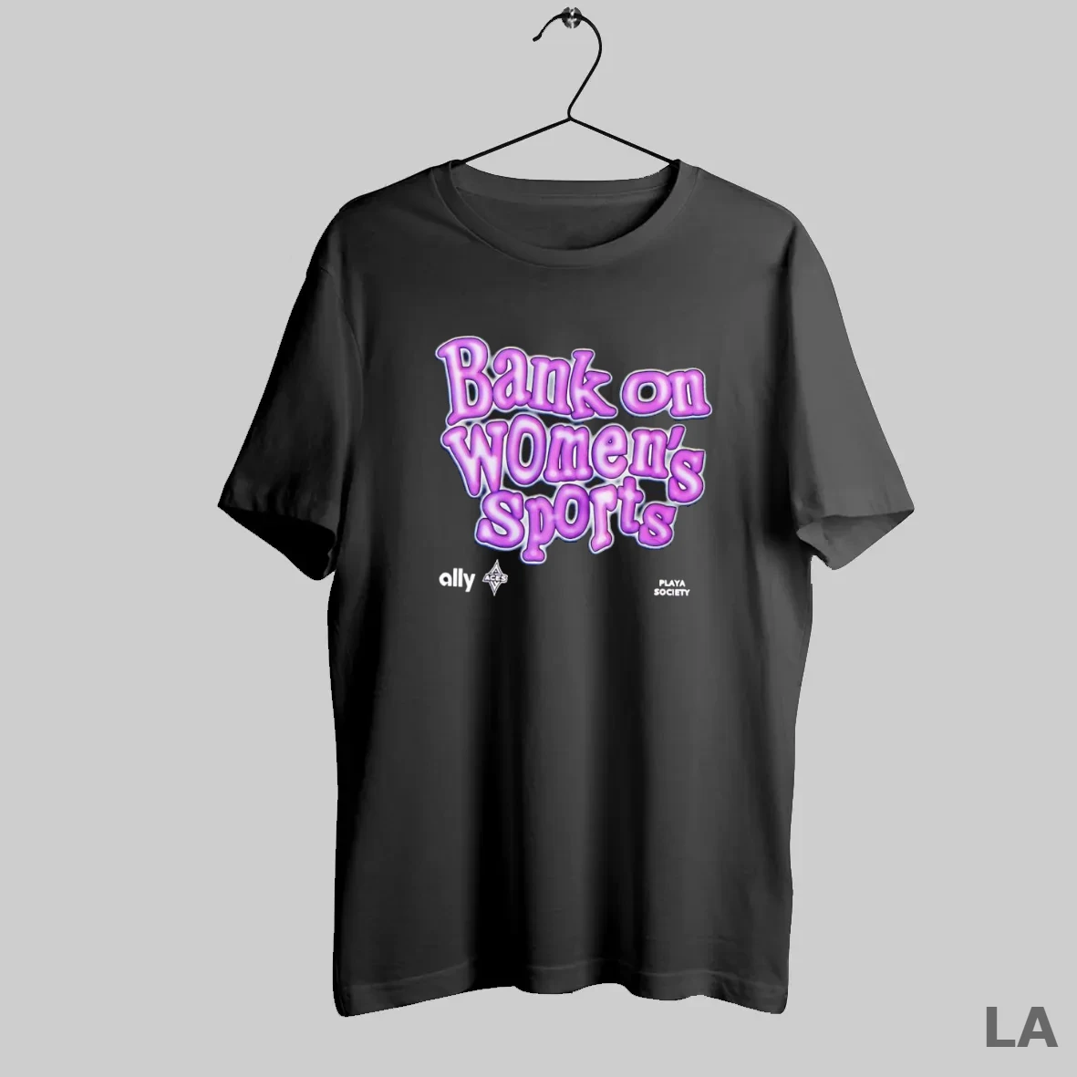 Original Las Vegas Aces Bank On Womens Sports Wnba T Shirt