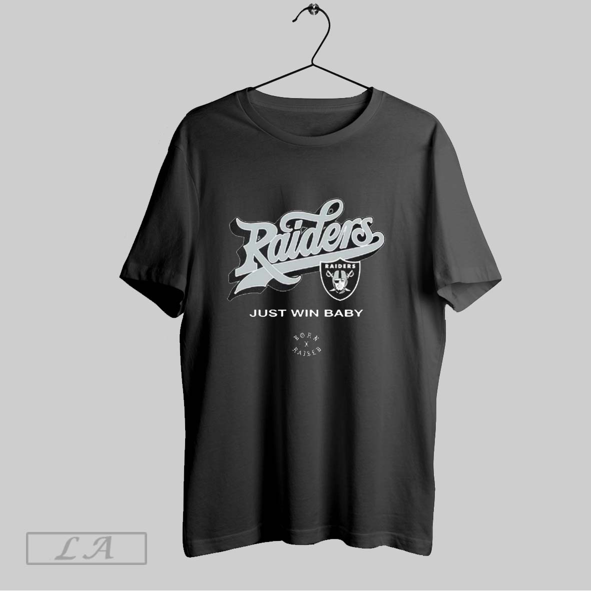 Original Las Vegas Raiders Born X Raised Just Win Baby Shirt