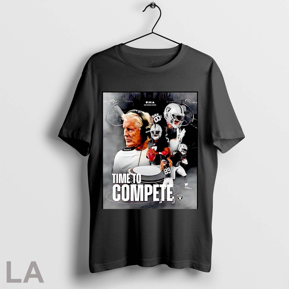 Original Las Vegas Raiders Time To Compete 2025 Season Kickoff Shirt