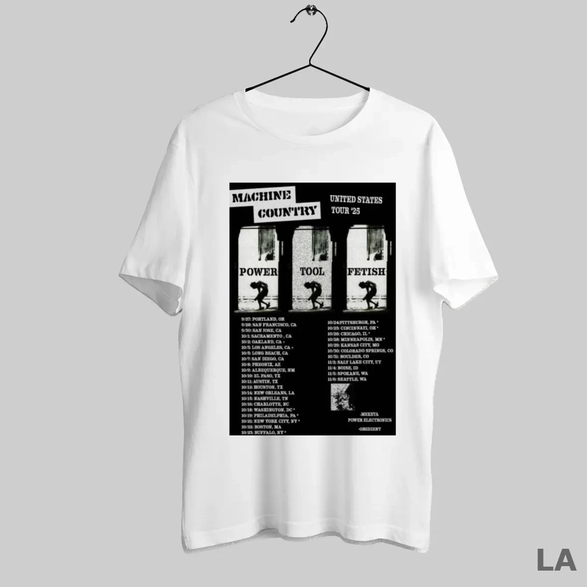 Original Machine Country United States Tour 2025 S T Shirt Shirt