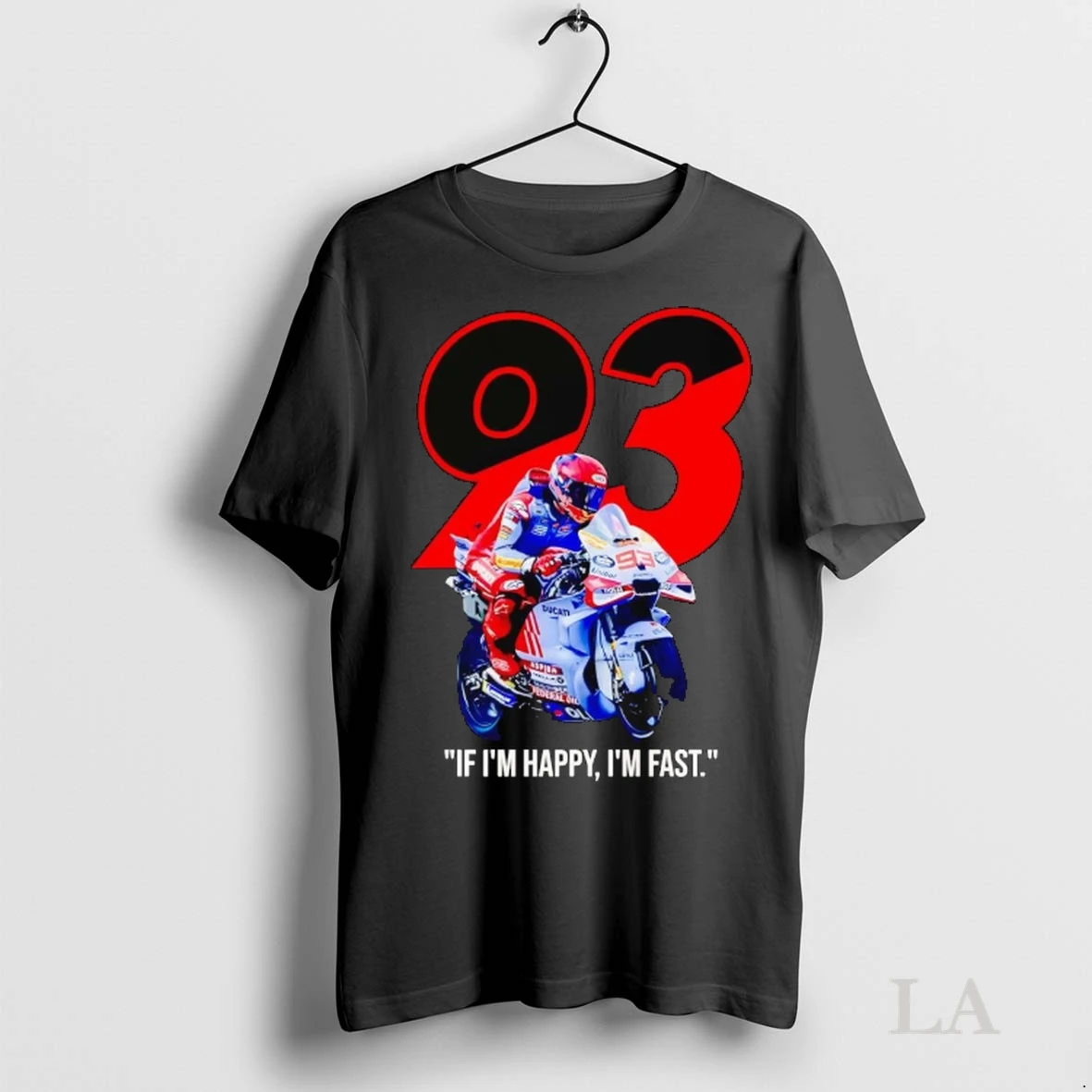 Original Marc Marquez If Im Happy Im Fast Shirt