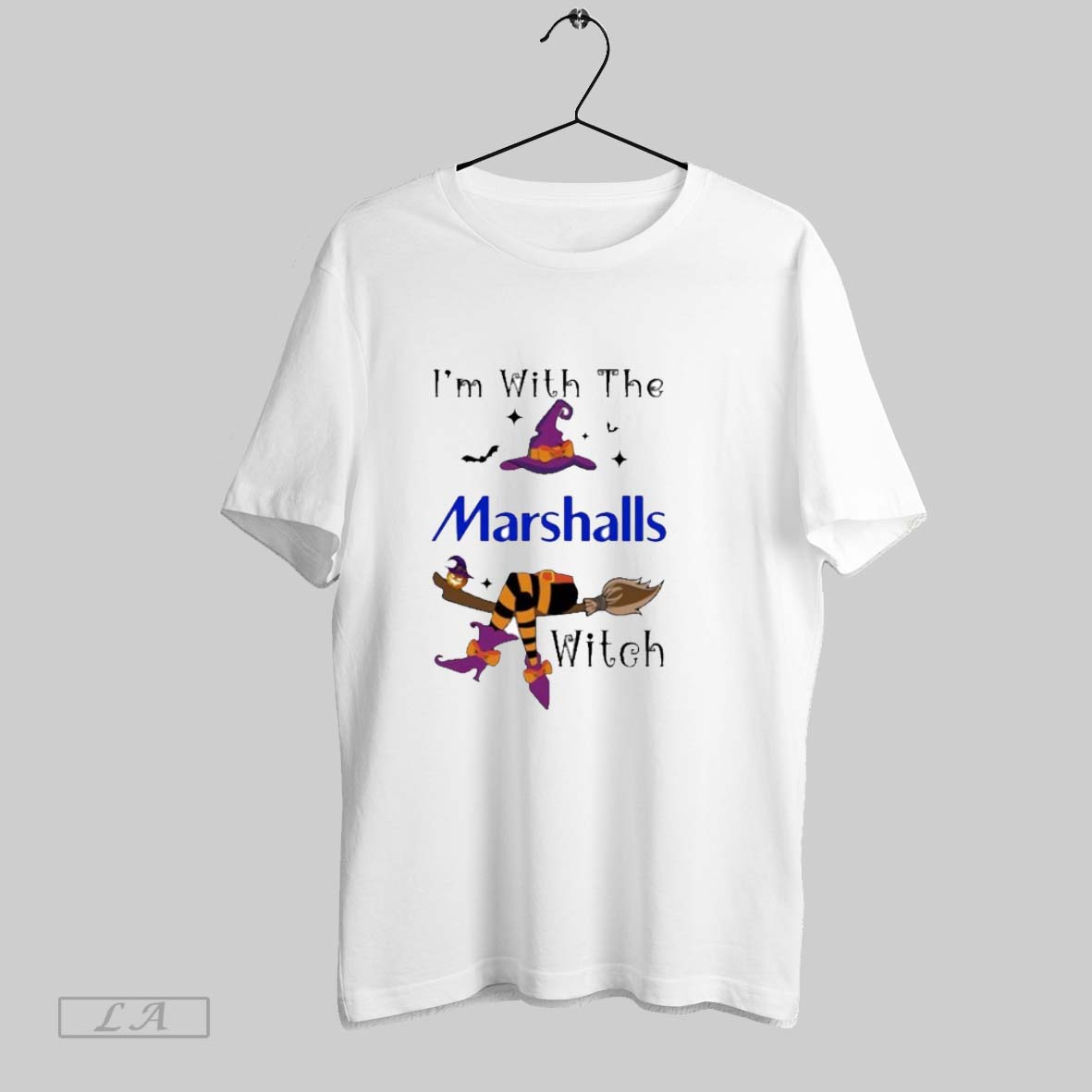 Original Marshalls Im With The Witch Hat Halloween Shirt