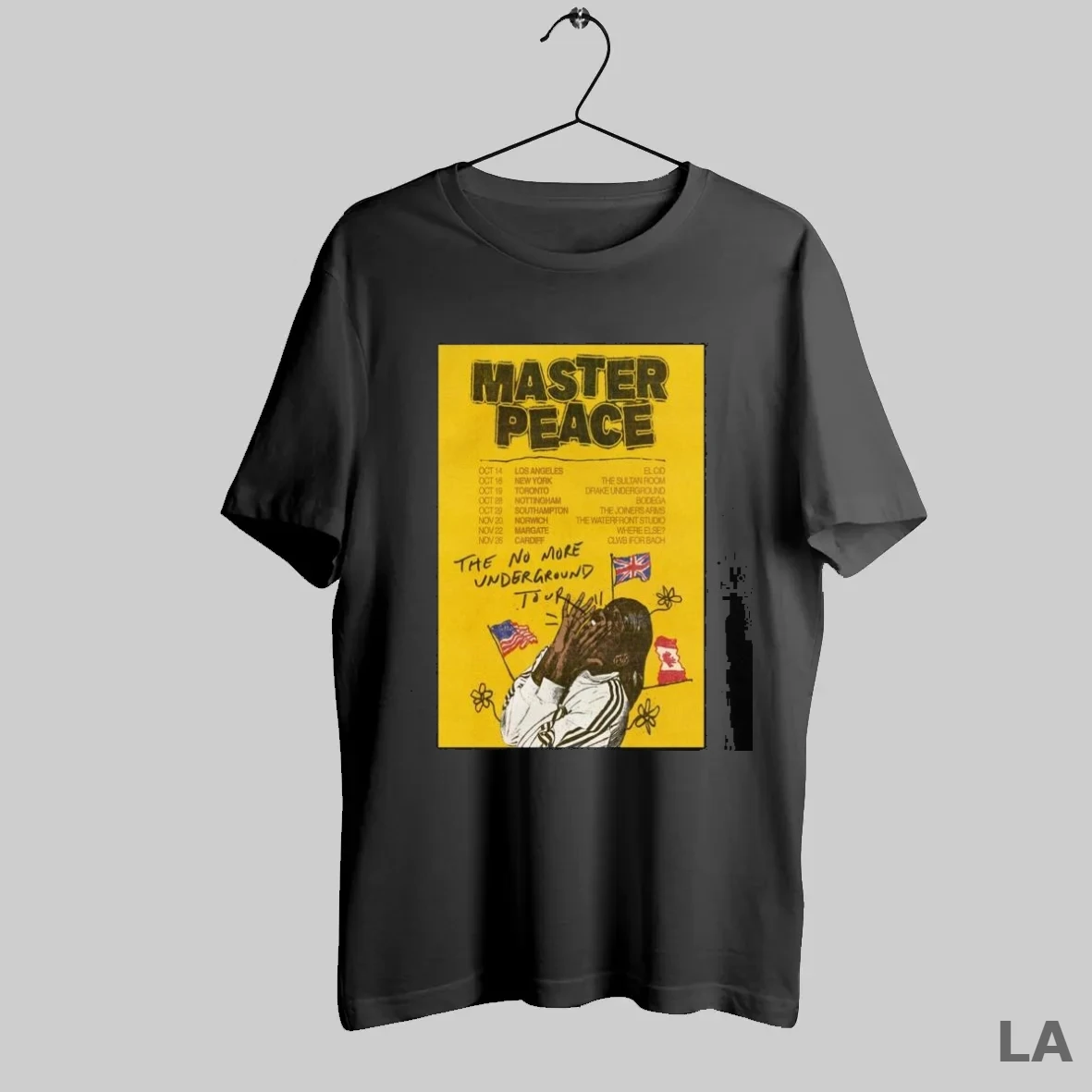 Original Master Peace The No More Underground Tour 2025 T Shirt
