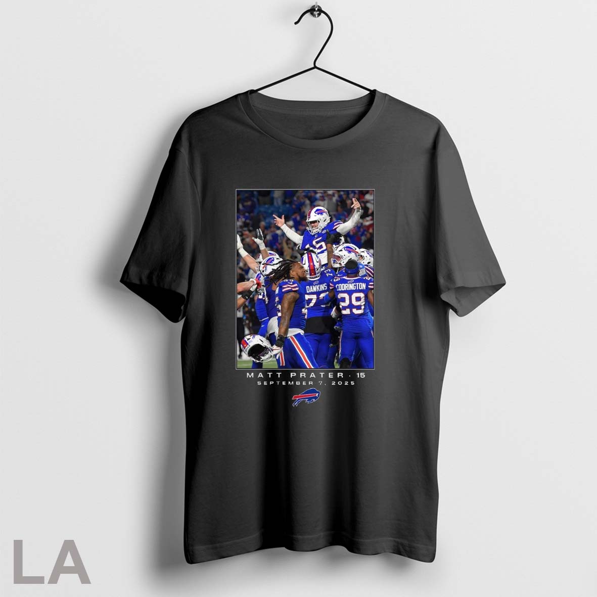 Original Matt Prater Buffalo Bills Nfl Flash Features Week 1 September 7 2025 Shirt
