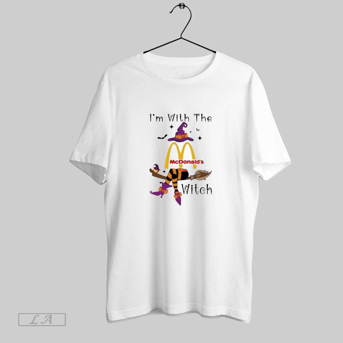 Original Mcdonalds Im With The Witch Hat Halloween Shirt
