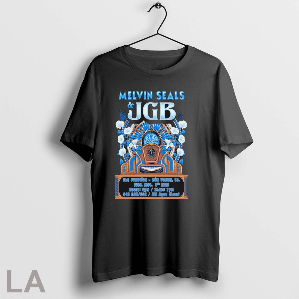 Original Melvin Seals And Jgb Sept 9 2025 Junction Beer Garden In Mill Valley Ca Shirt