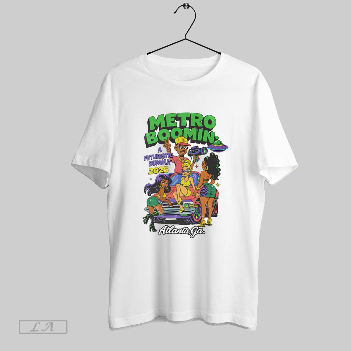 Original Metro Boomin A Futuristic Summa 2025 White Poster Shirt