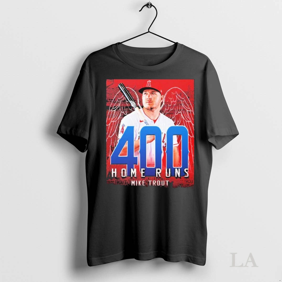 Original Mike Trout Named To Reach 400 Career Home Runs Shirt