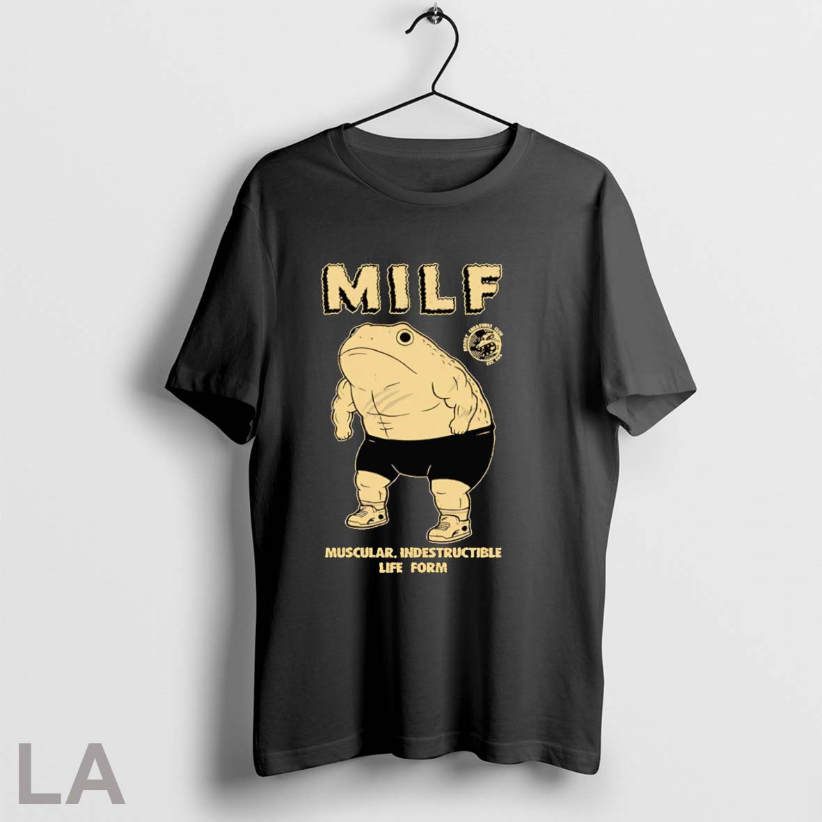 Original Milf Muscular Indestructible Life Form Shirt