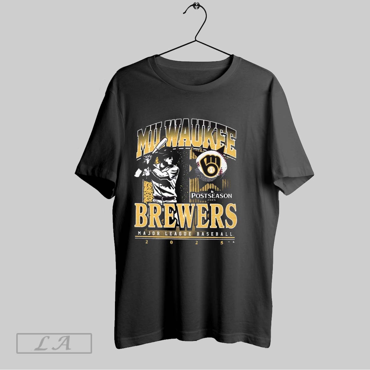 Original Milwaukee Brewers 2025 Mlb Postseason Participant Playoff Painting Shirt