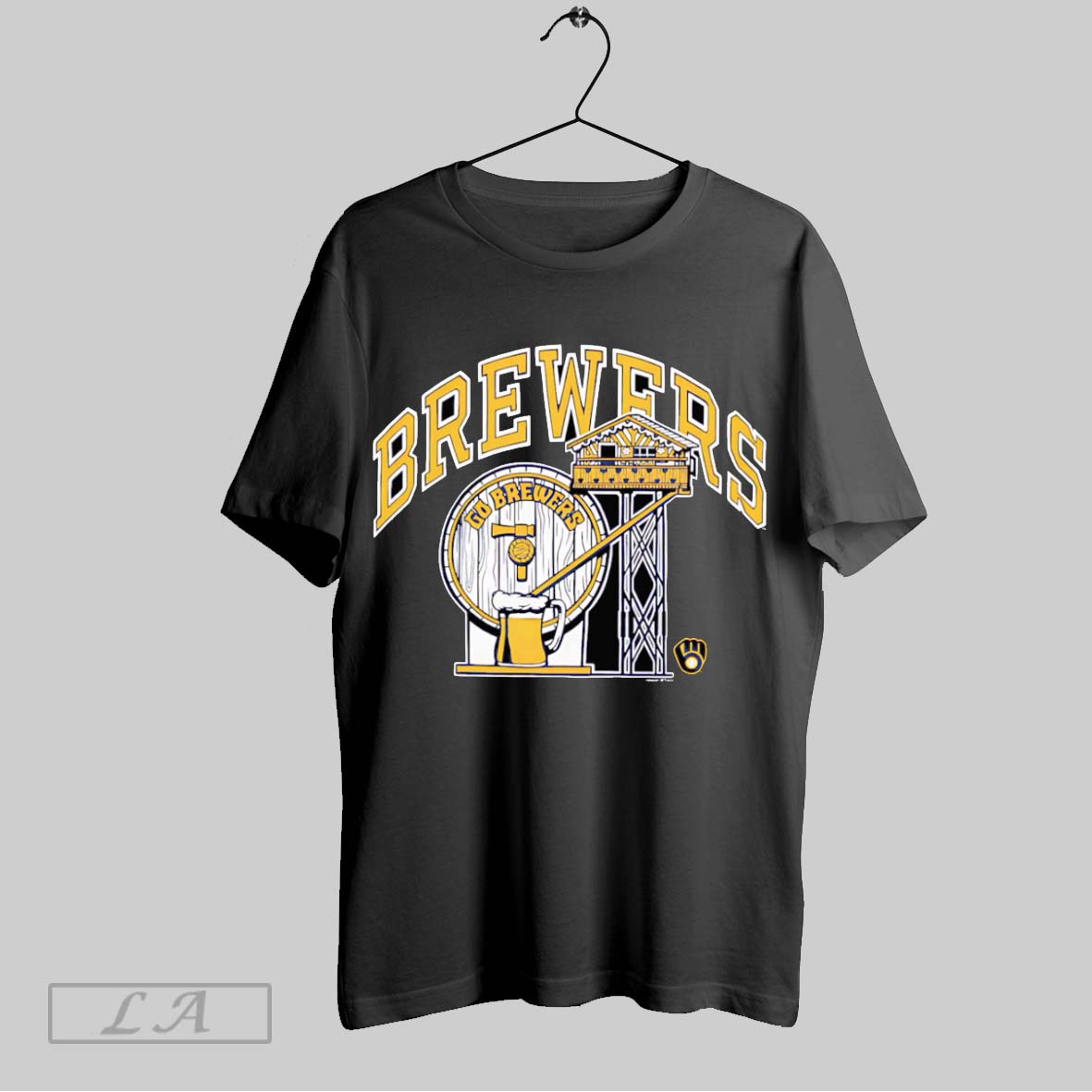 Original Milwaukee Brewers Hyper Local Refresh Poster Shirt