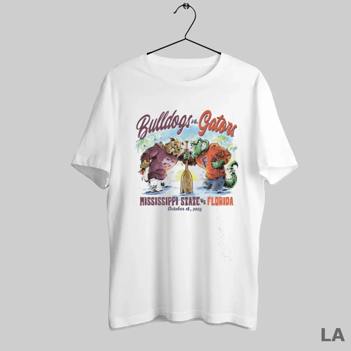 Original Mississippi State Bulldogs Vs Florida Gators Game Day 2025 T Shirt
