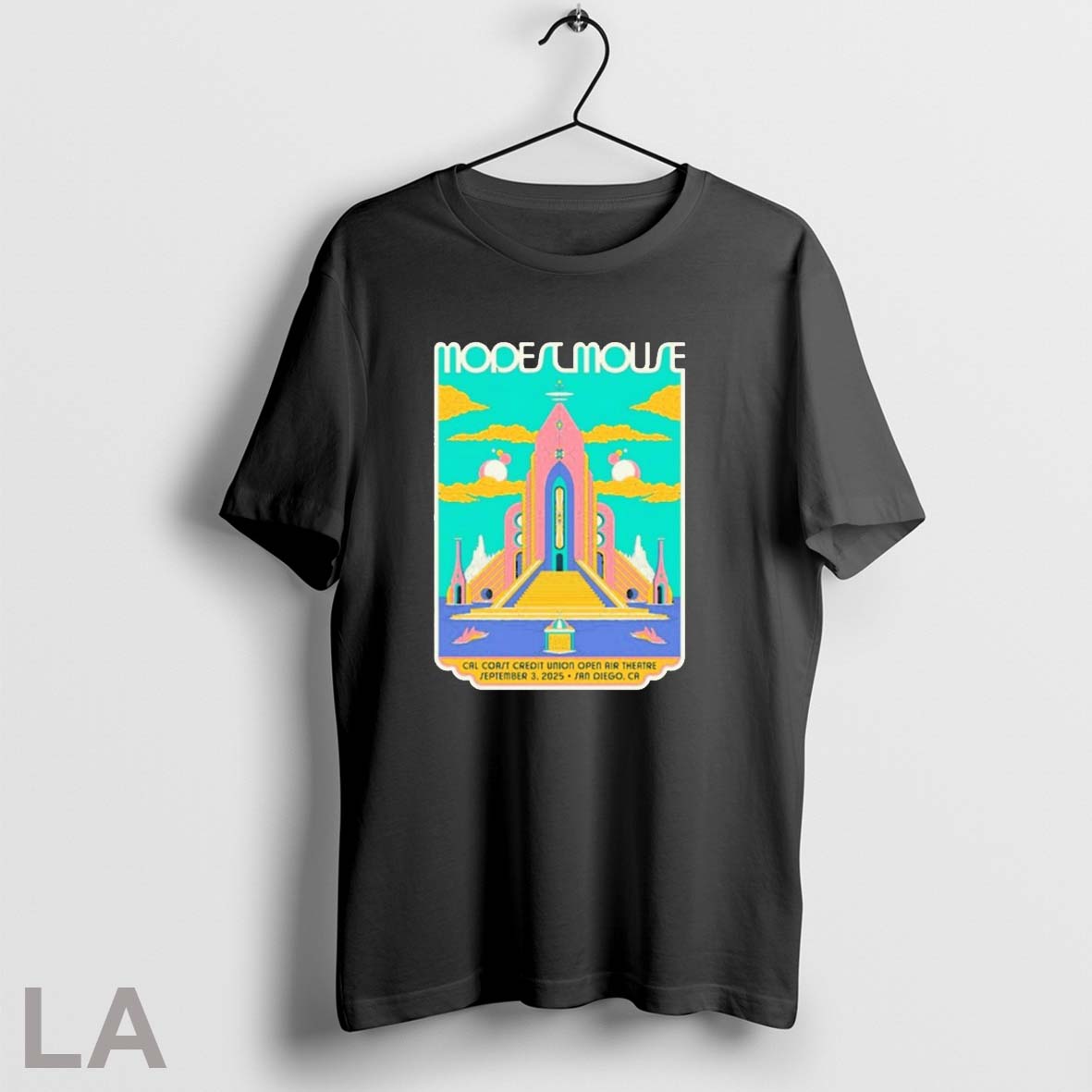 Original Modest Mouse Cal Coast Credit Union Open Air Theatre In San Diego Ca On September 3 2025 Shirt