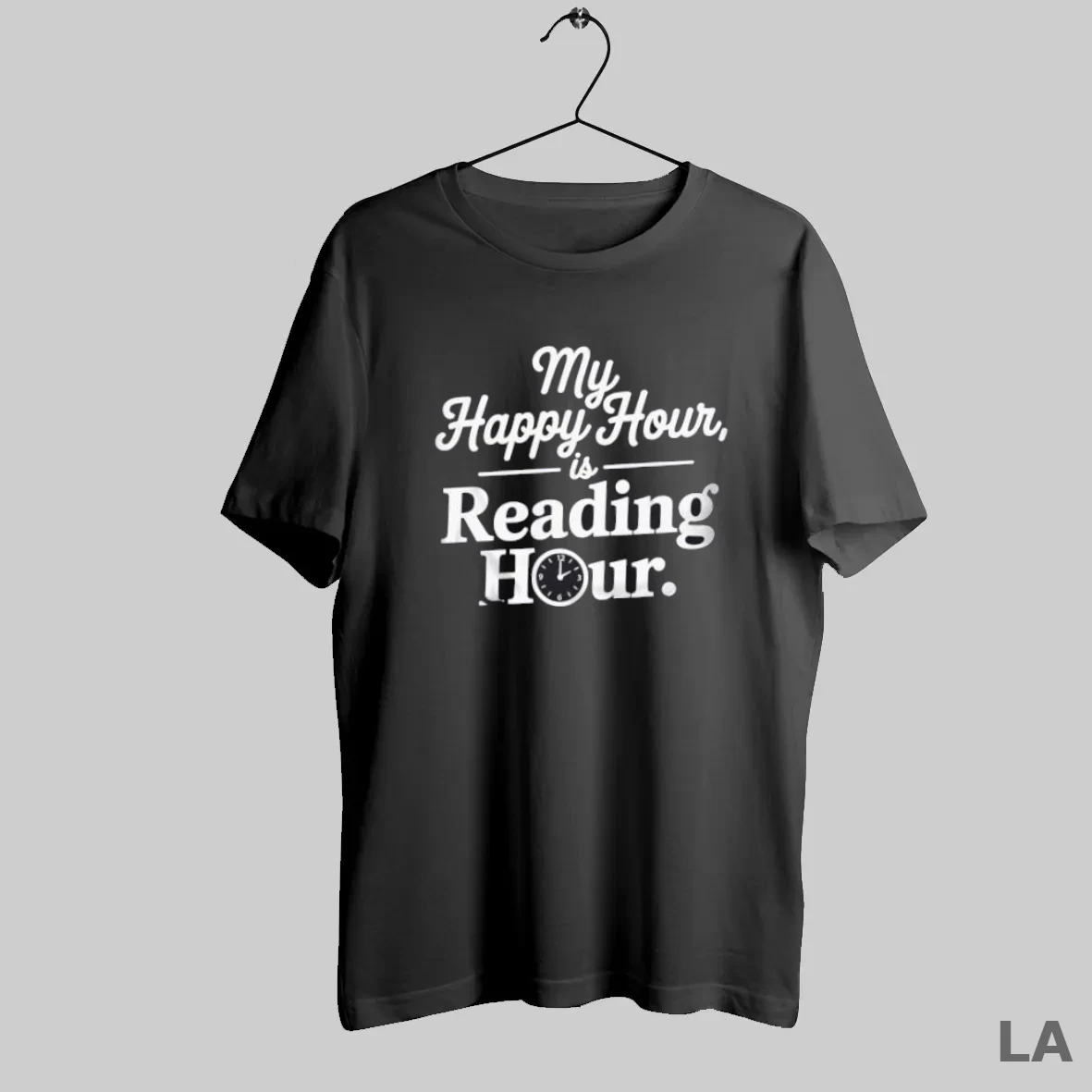 Original My Happy Hour Is Reading Hour T Shirt