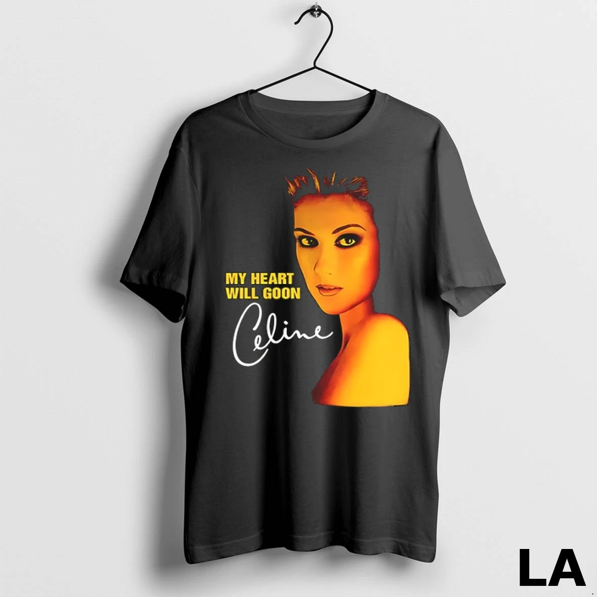 Original My Heart Will Goon Celine Signature Shirt