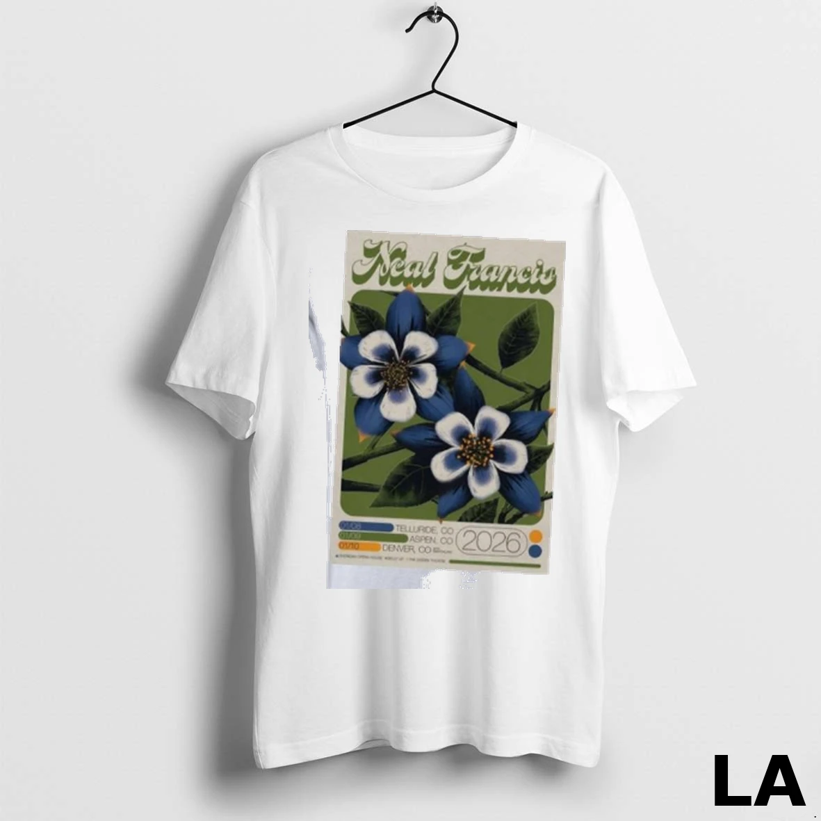 Original Neal Francis January 8 9 10 2026 Colorado Shows Shirt