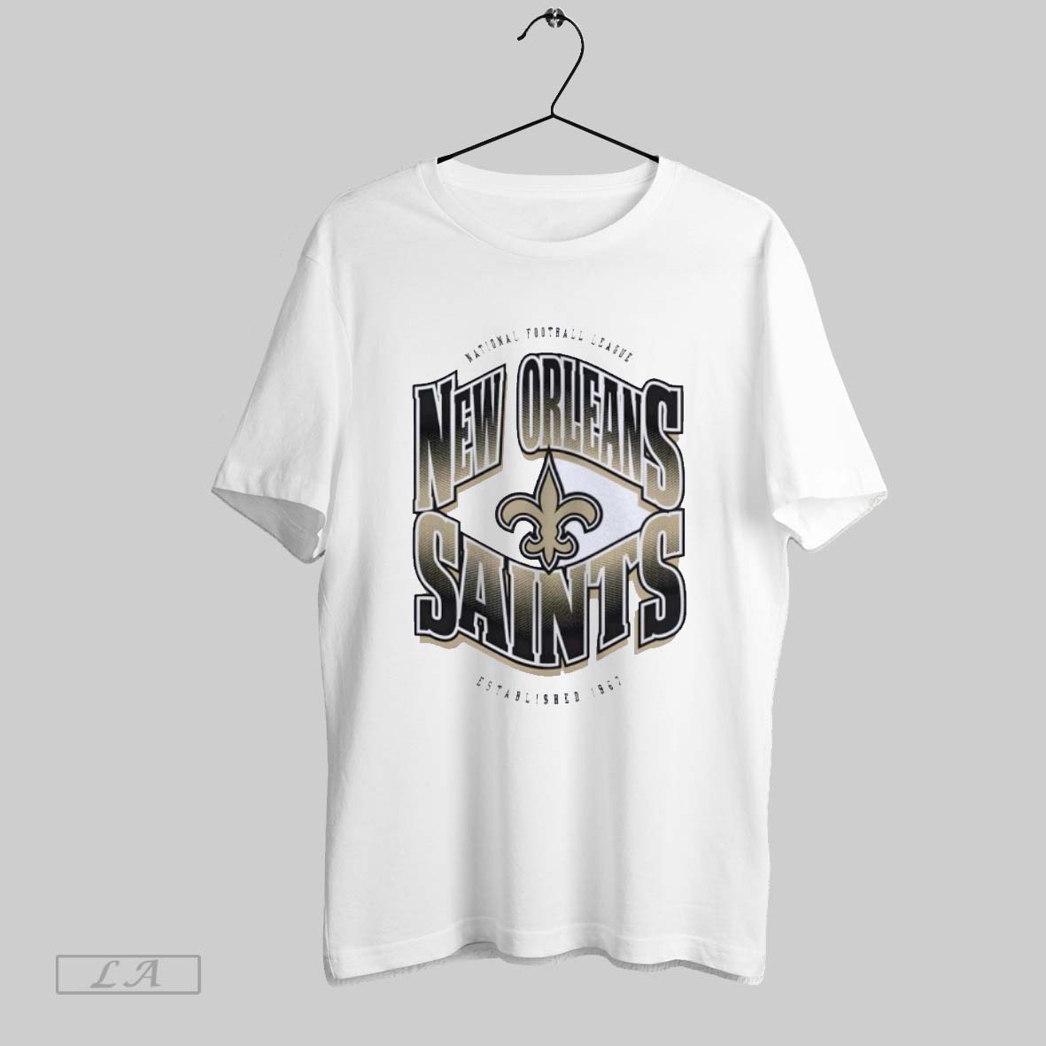 Original New Orleans Saints National Football League Established 1967 Logo Shirt