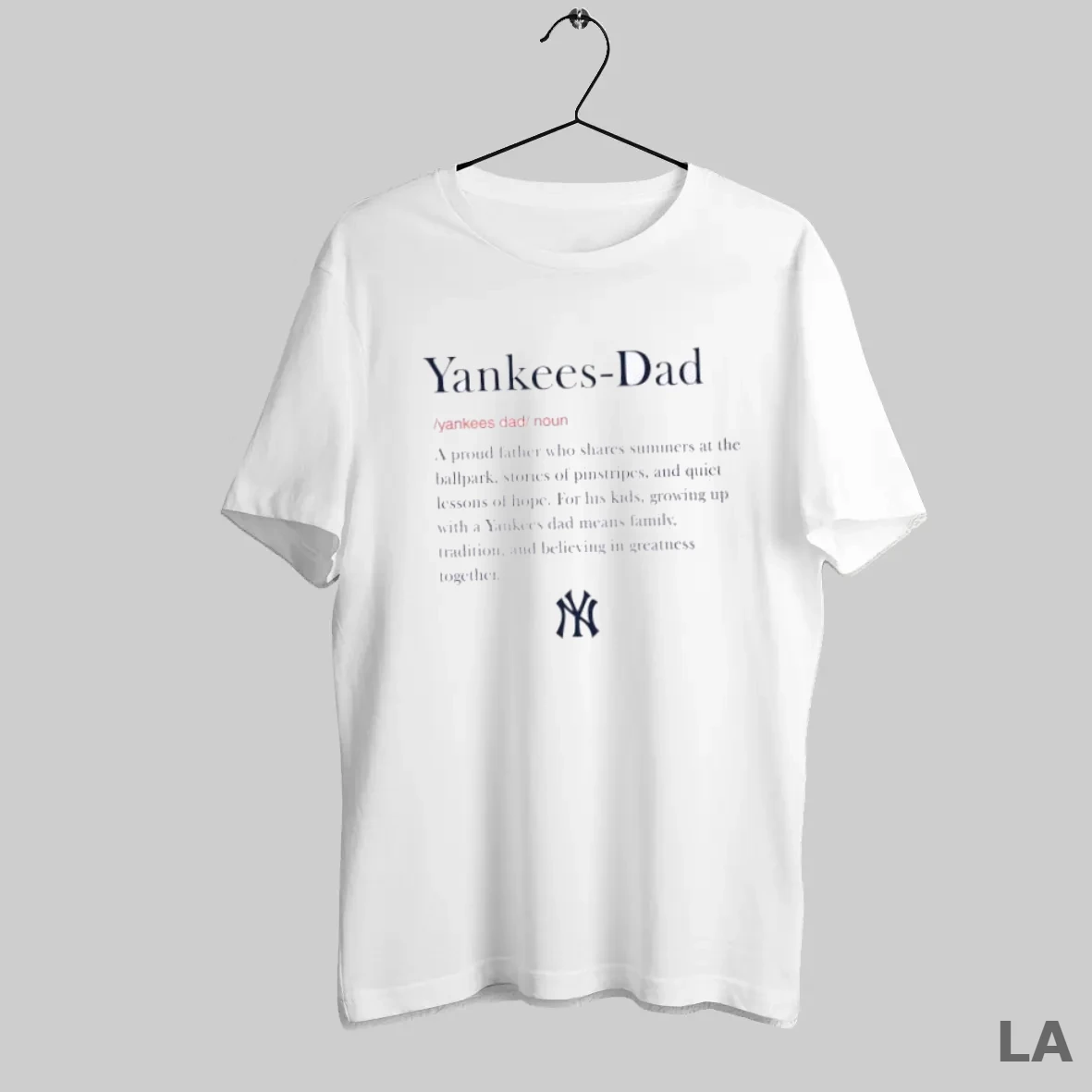 Original New York Yankees Dad A Proud Father Who Shares Summers At The Ballpark T Shirt