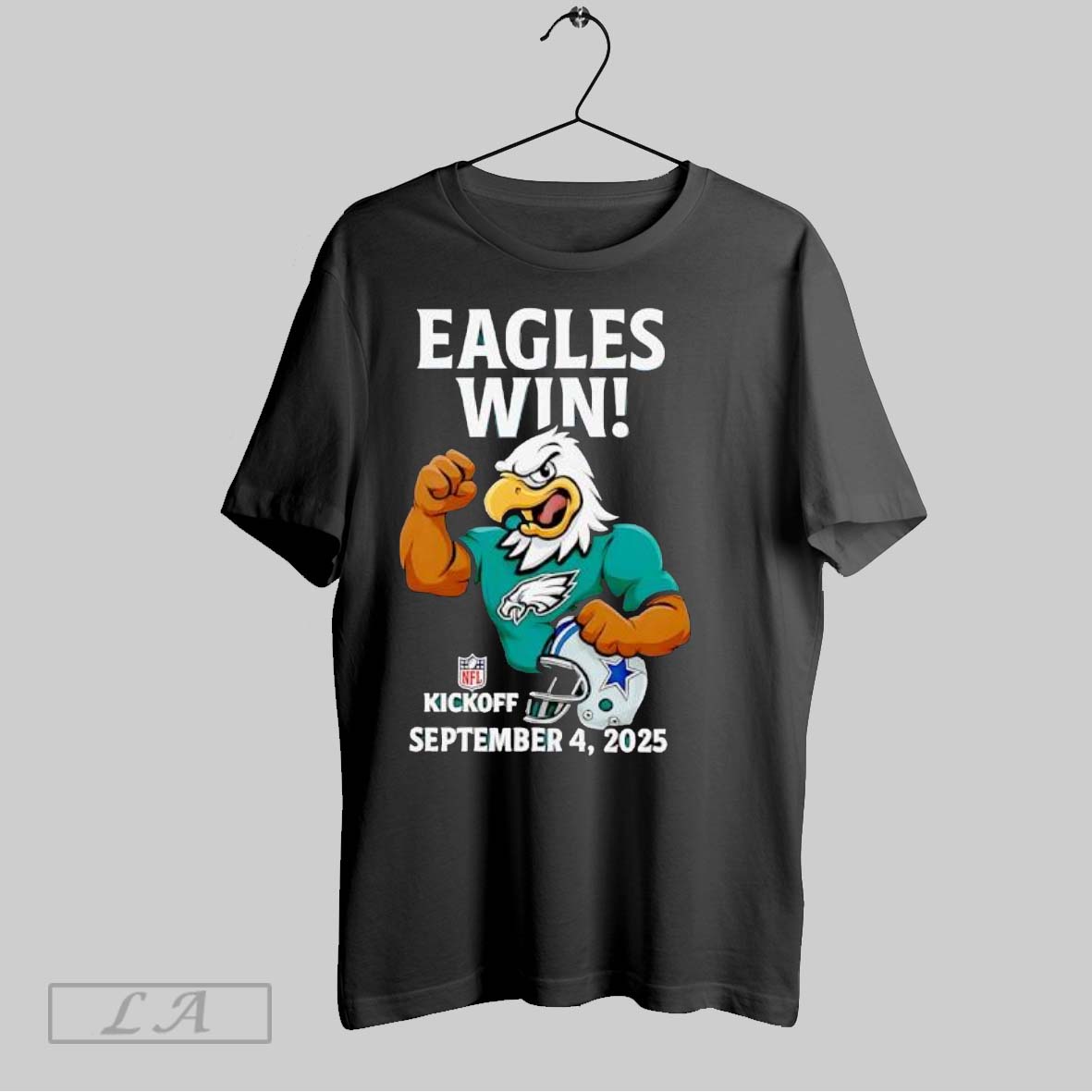 Original Nfl Kickoff 2025 Eagles Vs Cowboys Eagles Win How Bout Them Cowboys Shirt