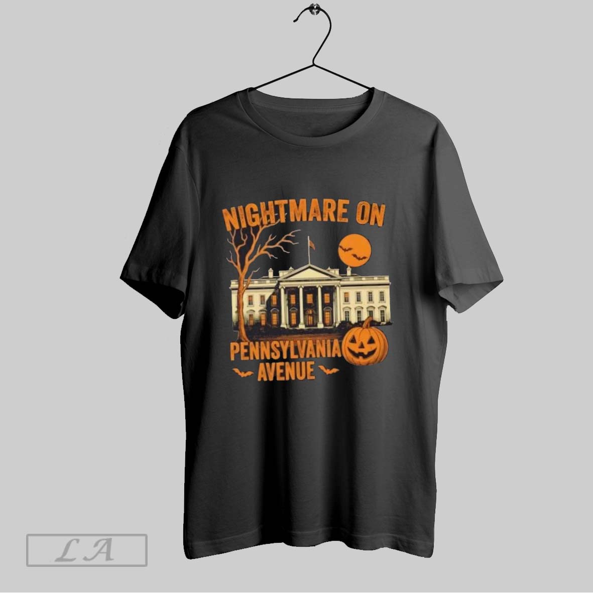Original Nightmare On Pennsylvania Avenue Pumpkin Halloween Shirt