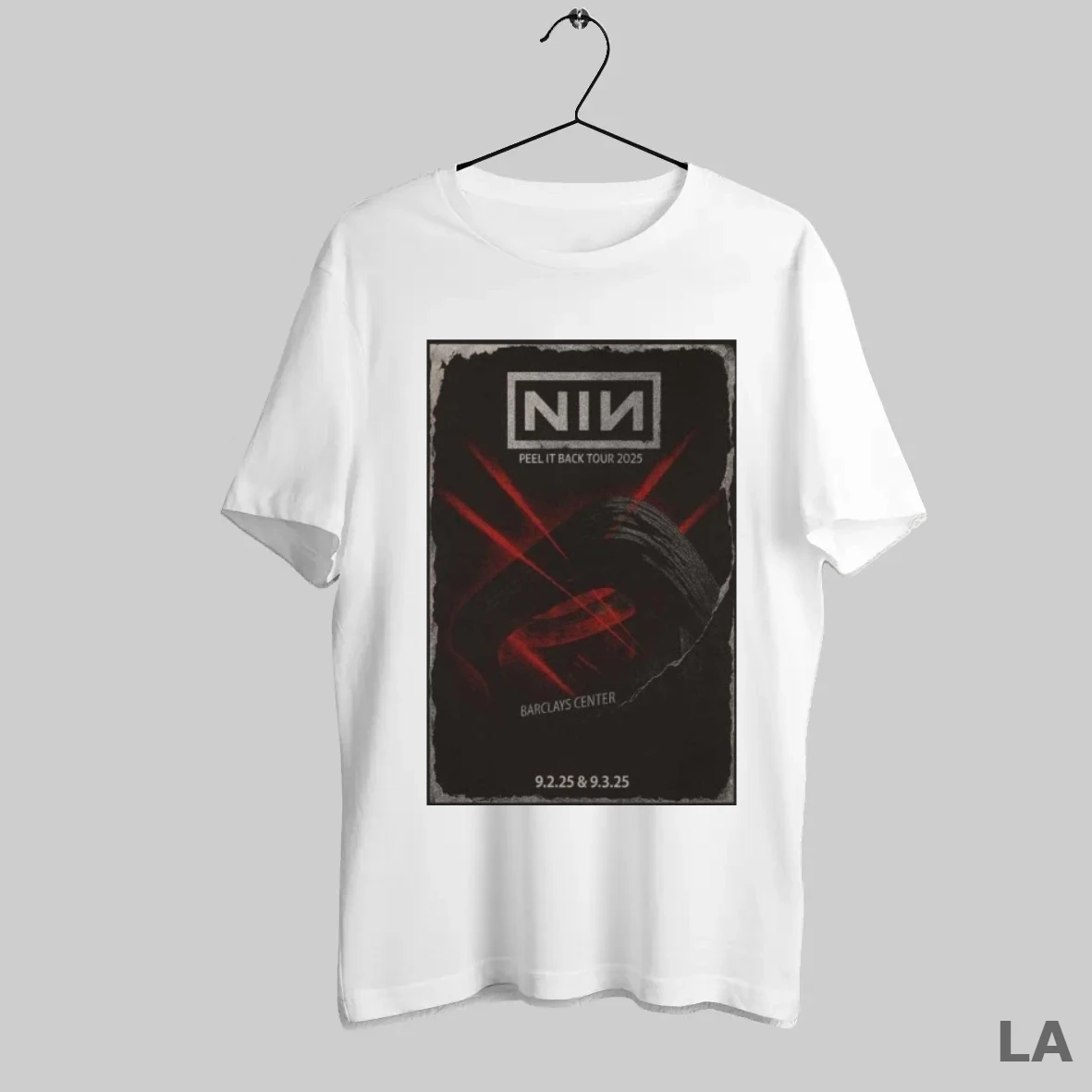 Original Nine Inch Nails Sept 03 2025 Center Brooklyn Ny S T Shirt Shirt
